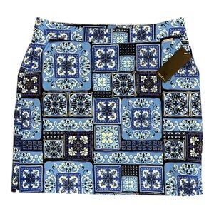 Rafaella Women’s Athletic PullOn Comfort Golf Tennis Casual Skort Skirt Size M